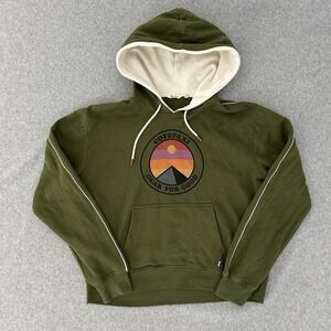 Cotopaxi‎ Hoodie Mens Medium Green Gear For Good Sweatshirt Fleece Pullover